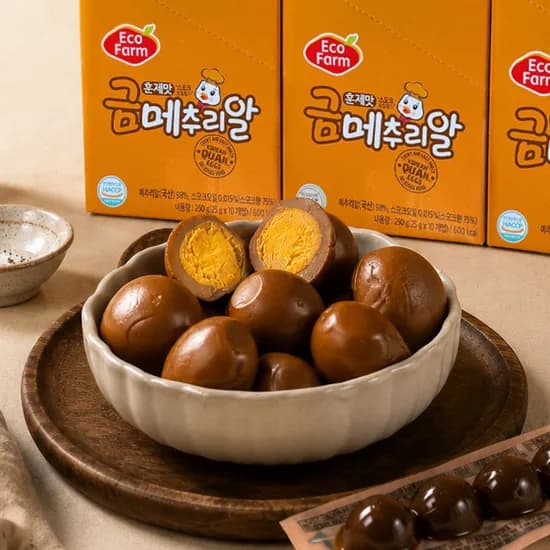 훈제메추리알 25g x 10팩