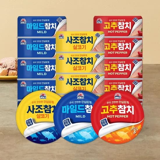안심따개 참치 100g 24캔