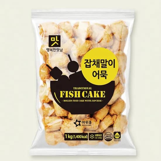 아워홈 잡채말이어묵 2kg 총 94개