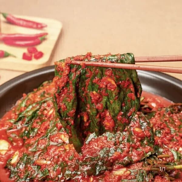 국내산 깻잎김치 500g 9,340원