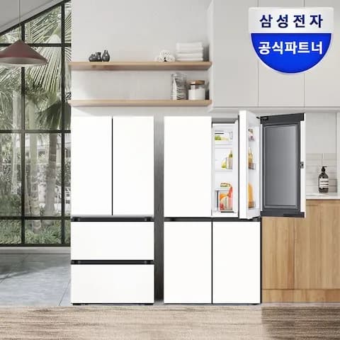 비스포크 AI 냉장고 + 김치냉장고 RM70F90M1ZD+RK70F49M2ZD 3,799,000원