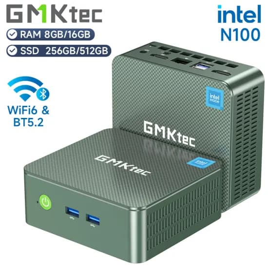 미니PC GMKtec K12 게이밍 $234.64 GMKtec M6 7640HS $179.02