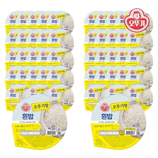 오뚜기밥 흰밥 210g 24개 흰밥 200g 24개