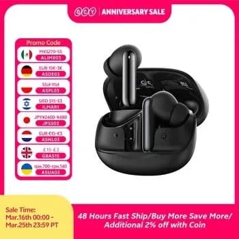 QCY Melobuds N50($15), N60($18), C30S($19), C50($19)/무료