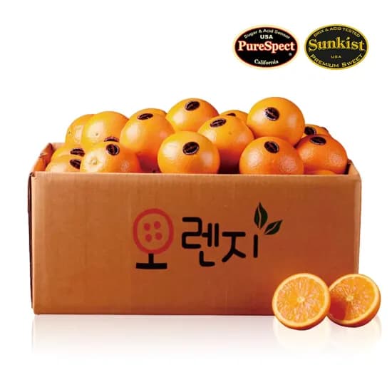 고당도 블랙라벨 오렌지 중소과 2.3kg x 2개 (12,900원/무료)
