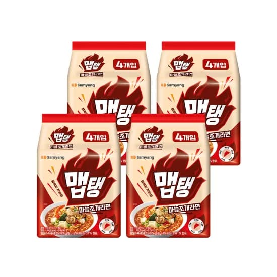 맵탱 마늘조개라면 110g x 16입