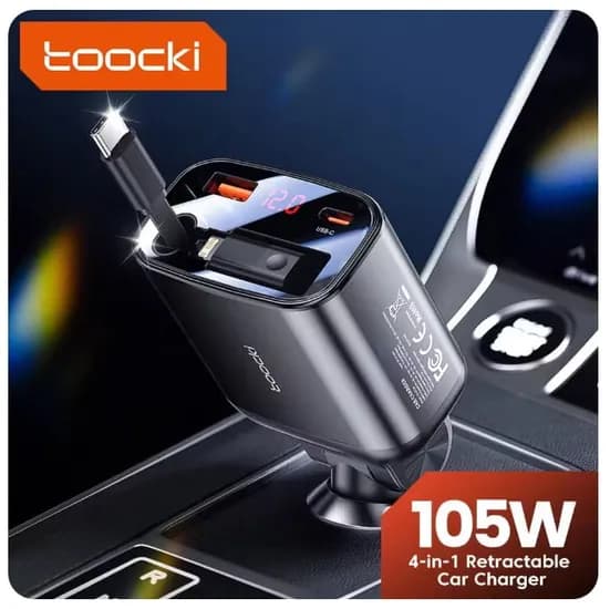 투키 105W 차량용 충전기 LED 샤오미 스마트 습온도계 $7.18 $5.3