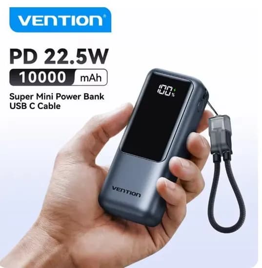벤션 65W 2만mAh($14.41) 벤션 1만mAh 미니 보조배터리 22.5w($7.71)