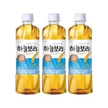 하늘보리 500ml 20병, 손질오징어 250g + 버터