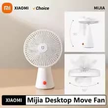 KINSCOTER 삼각대 LED 디스플레이 휴대용 선풍기 7개, 미지아 데스크탑 초강력 선풍기 14개