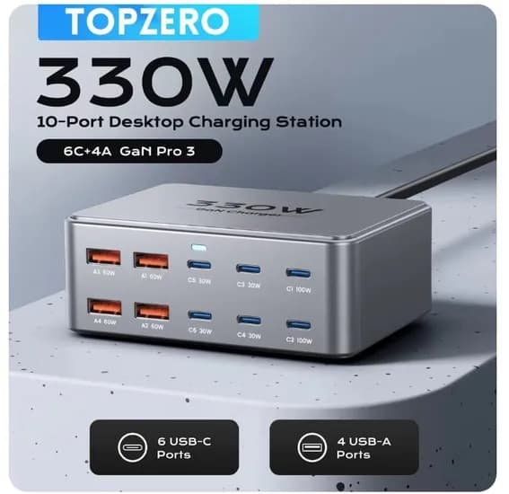800W GaN 충전기 100W