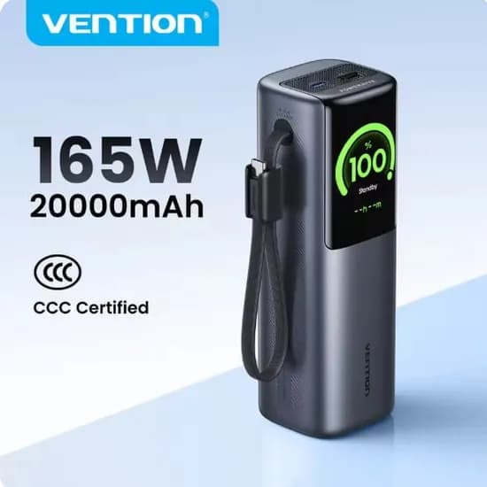 벤션 165W 파워뱅크 20000mAh 29달러