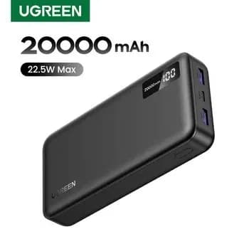유그린 20W 20000mAh($19), 벤션 22.5W 10000mAh 워치충전겸용($14)/무료