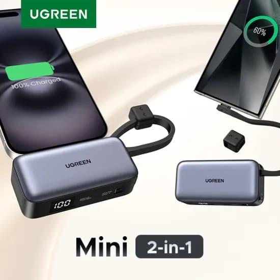 UGREEN PD20W 5000mAh 휴대용 보조배터리 ($14.06/무료)