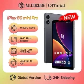 샤오신패드 11인치 2025 ($95) 프로1 ($196) 올독큐브 iPlay 80 미니 테블릿 16G 128GB ($92)3