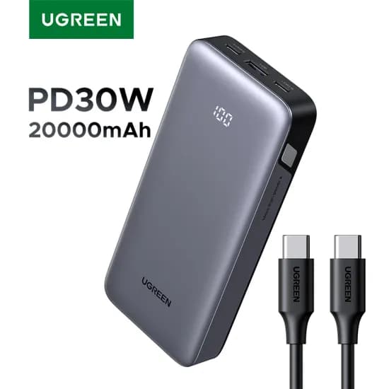 UGREEN PD30W 20000mAh 보조배터리 ($17.79/무료)