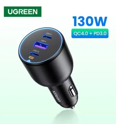 UGREEN 130W USB C 차량용 충전기($11.08/무료)