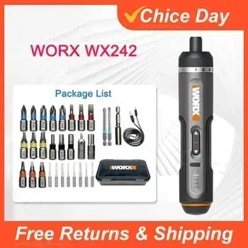 샤오미 휴대용 진공청소기 ($20) ETENWOLF 에어펌프 V3 ($23) WORX WX242 드라이버 (23.48) / 무료