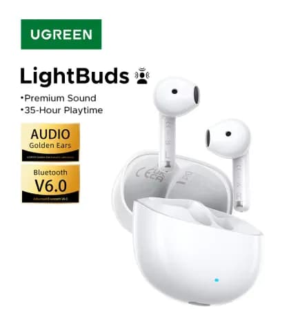 UGREEN LightBuds TWS 이어폰 ($15,19/무료)