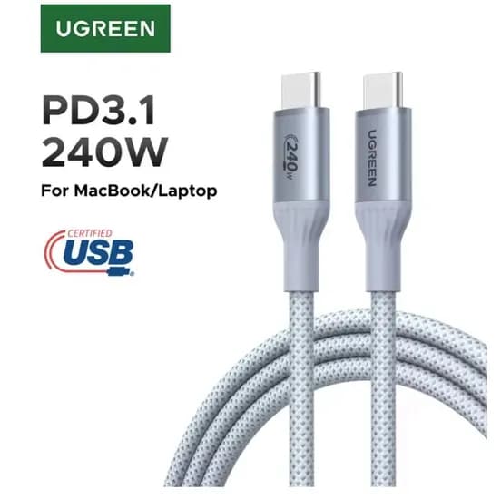 UGREEN 240W 케이블(4,588원) / SHARGE 보조배터리($13.82) / 디럭스 M800 마우스($11.86) / UGREEN 클립 이어버드($10.30) / UGREEN LightBuds TWS($15)