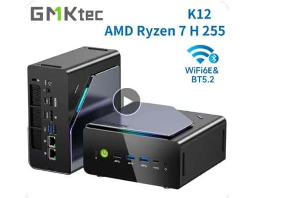 GMKtec K12 게이밍 미니 PC H255 베어본 ($177.66)무배