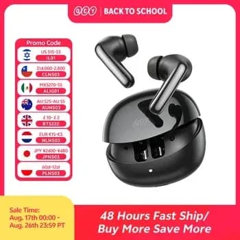 QCY MeloBuds N60 무선 블루투스 이어폰 $18.45