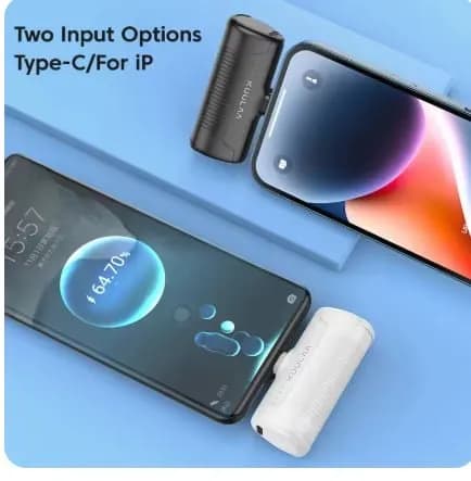 KUULAA 미니 보조배터리 타입 C 아이폰용 4500mAh