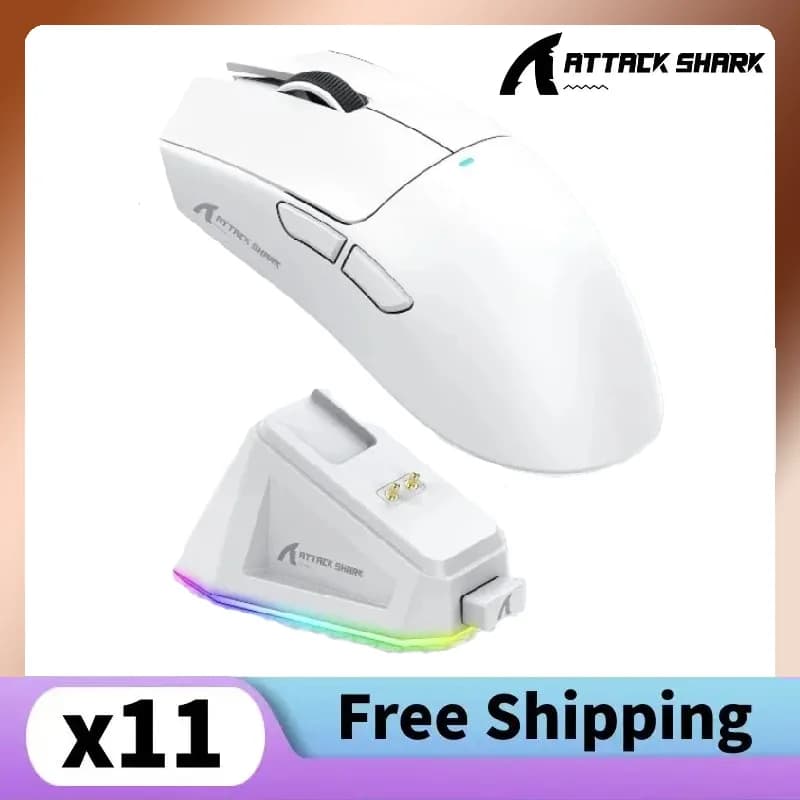 Attack Shark X11 PAW3311 흰색 21,654원