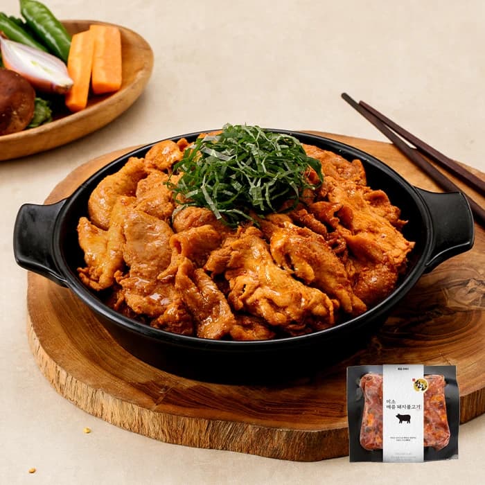 미소 매콤돼지불고기 200g, 10팩
