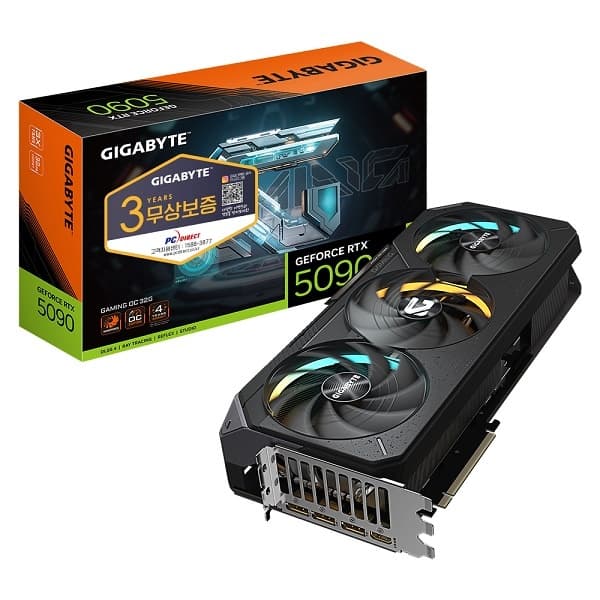 컴퓨존 RTX 5090 기가바이트 GAMING OC 피씨디렉트 무통장결제