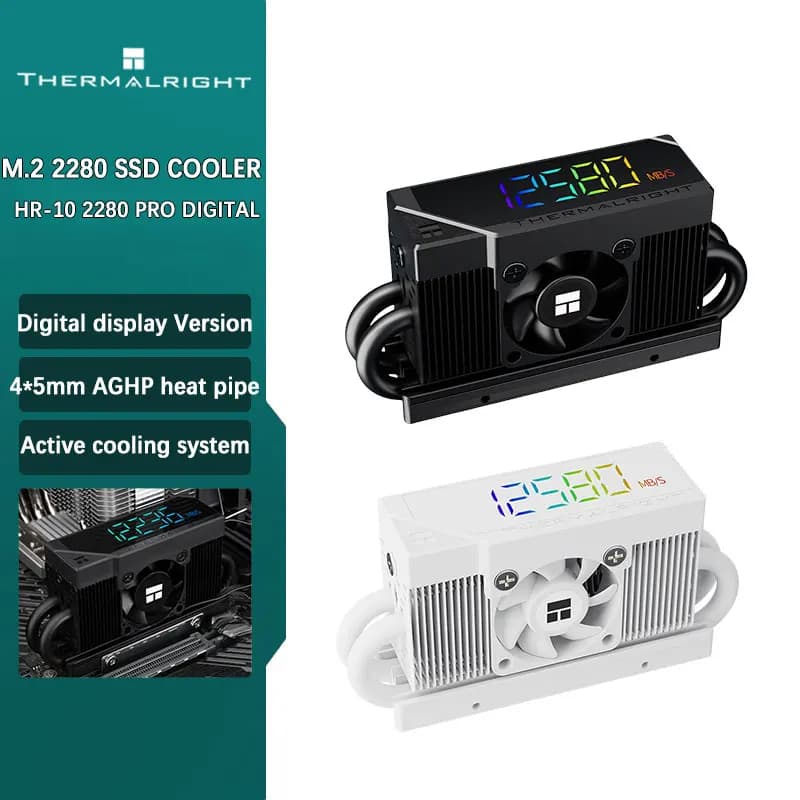 Thermalright HR-10 2280 PRO 디지털 디스플레이 버전
