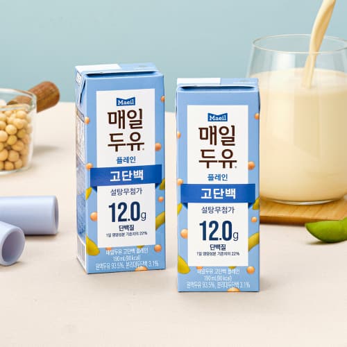 매일 고단백두유 190ml 48팩