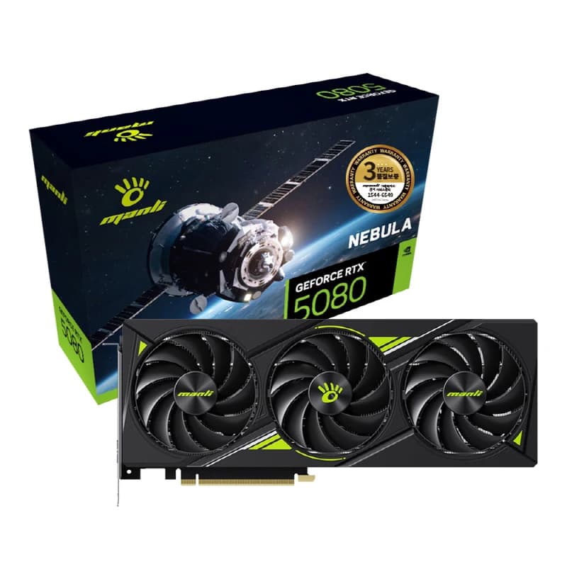 MANLI 지포스 RTX 5080 Nebula D7 16GB