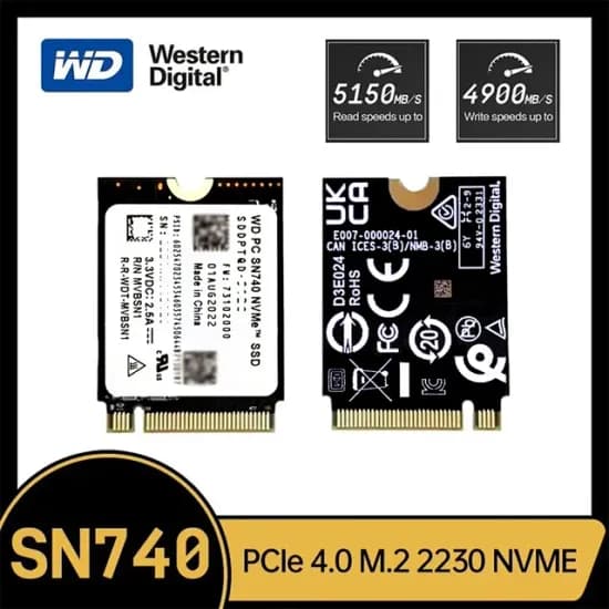 WD SN740 2TB SSD 외 다양
