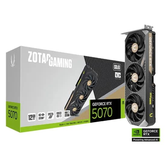 ZOTAC GAMING 지포스 RTX 5070 SOLID OC 94만