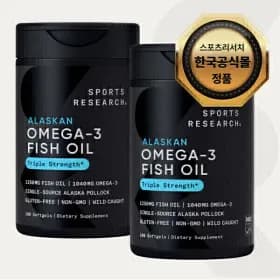 스포츠리서치 오메가3 180정 총 2통