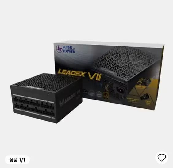 SuperFlower SF-1000F14XG LEADEX VII GOLD 외 다양, 수량 20개