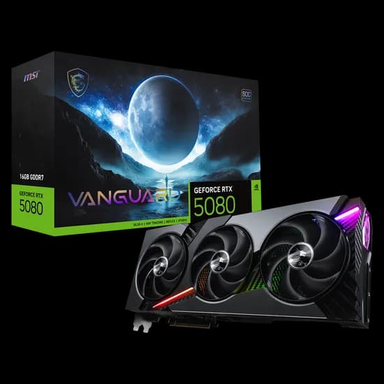 MSI 지포스 RTX 5080 뱅가드 하이퍼프로져