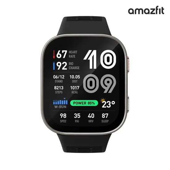 어메이즈핏 빕맥스 GPS 스마트워치 49mm 실버