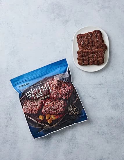 피코크 떡갈비
