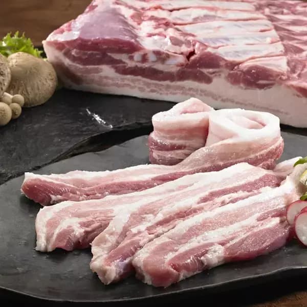 국내산 한돈 생삼겹 1kg (17,730원 / 무료배송)