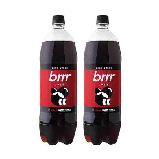 부르르 제로콜라 오리지널, 1.5L, 12개