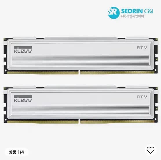 Apacer DDR5 5600CL46 16GB 외 KLEVV 6000CL30 32GB 등 서린 메모리 모음 (코드 할인)