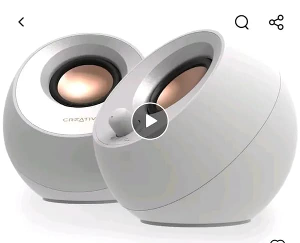 Creative PEBBLE V3 (화이트) 스피커