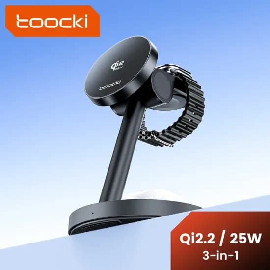 투키 Qi2.2 25W 3IN1 무선 고속 충전기 외 2종