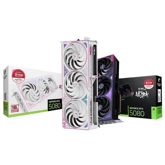 Colorful RTX 5080 Ultra White Black OC D7 16GB