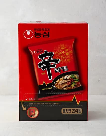 농심 신라면 120g 25개 (15,270원/무료)