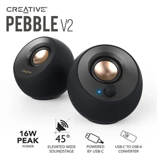 Creative PEBBLE V2 스피커 (32,563원)