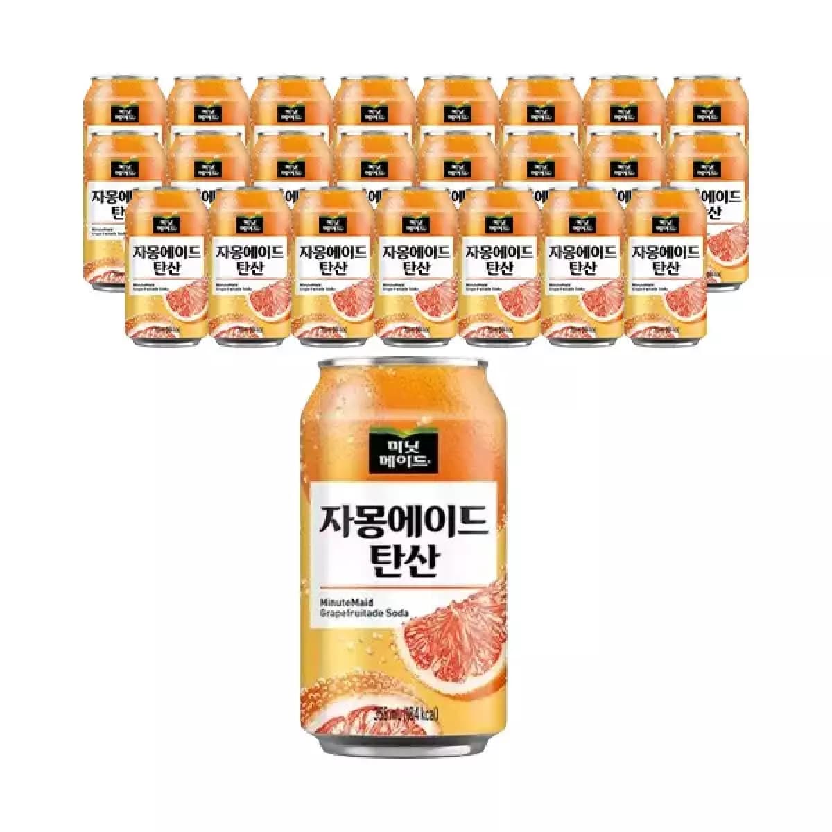 미닛메이드 자몽에이드 355ml, 24개 (티멤9,920원/무료)