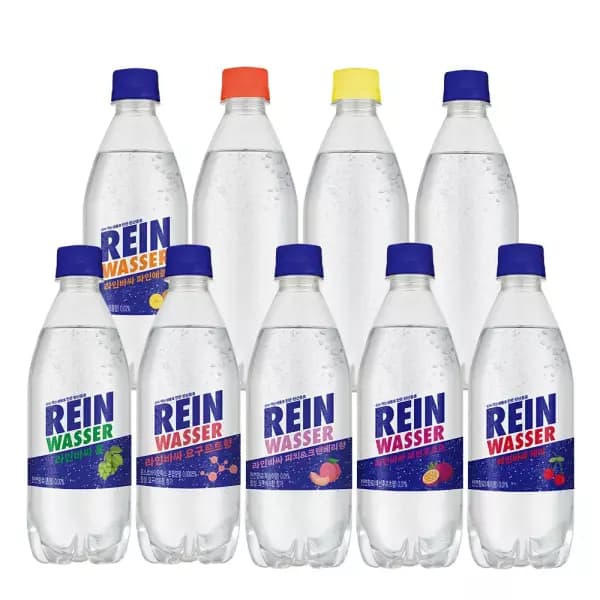 라인바싸 탄산수 500ml 40병/플레인/레몬 (9,920원/무료)